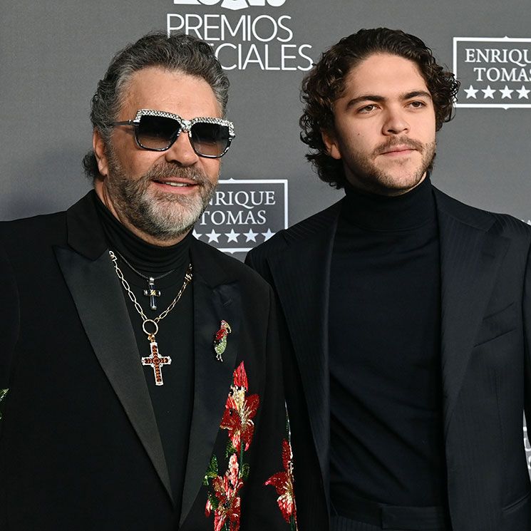 Mijares junto a su hijo José Manuel.