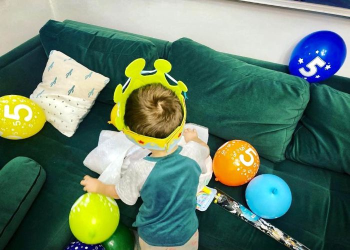 Roke, el hijo de Iñaki López y Andrea Ropero, cumple 5 años