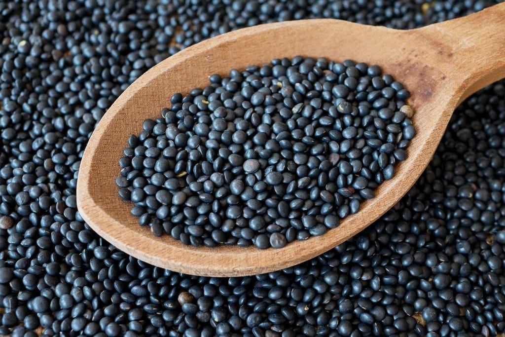 Las conocidas como 'lentejas beluga o caviar' tienen un color negro y un sabor suave y una textura delicada. Son ideales para preparar multitud de platos como deliciosas ensaladas.