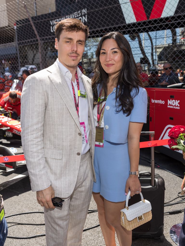Louis y Marie Ducruet en la Fórmula 1