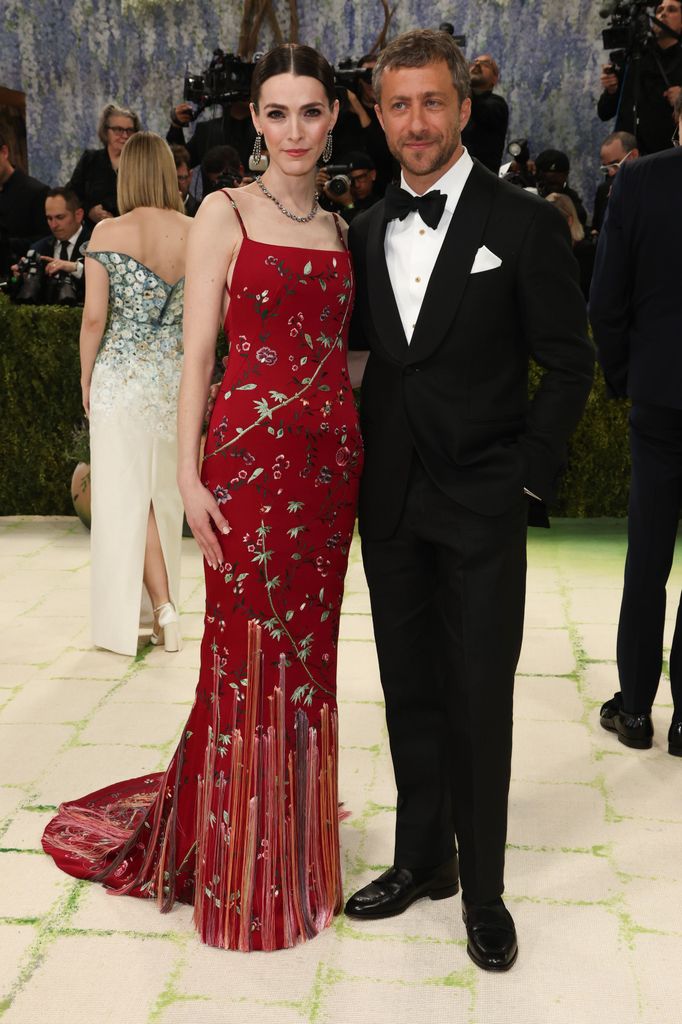 Bee Shaffer y Francesco Carrozzini en la Met Gala 2026