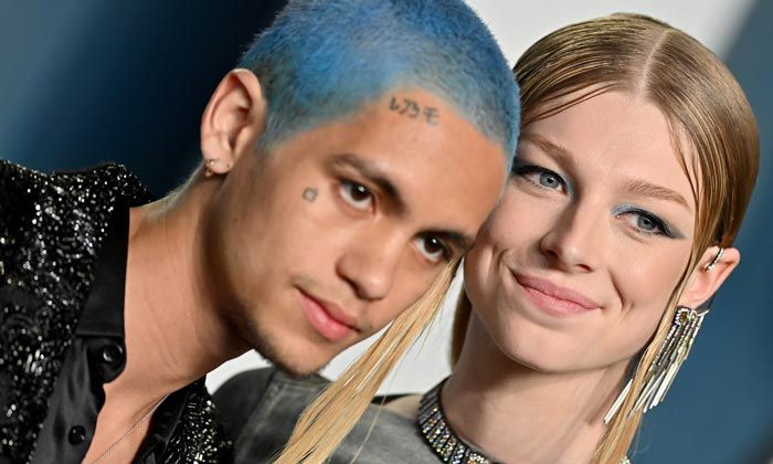 Hunter Schafer y Dominic Fike