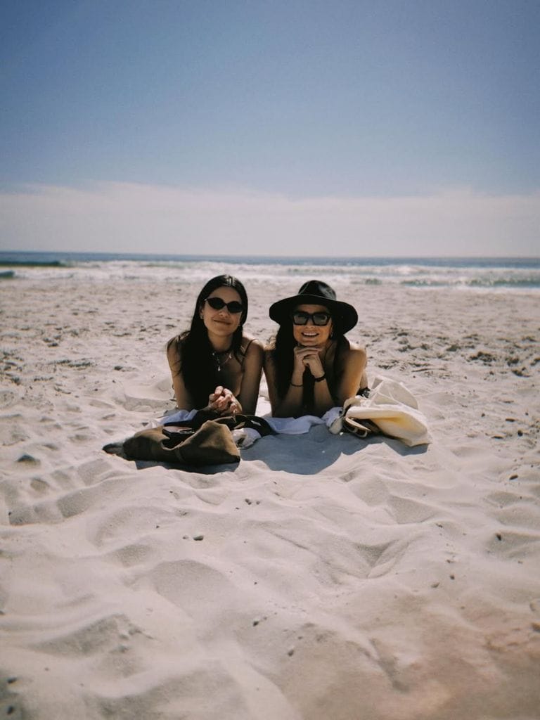 Las amigas recibieron el año con este viaje.