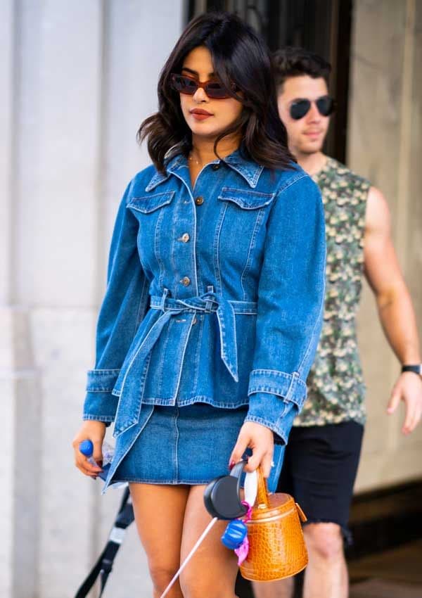 Priyanka Chopra look denim