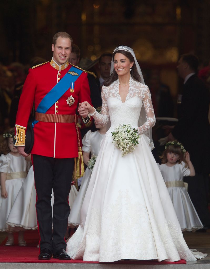 Kate Middleton y el príncipe Guillermo