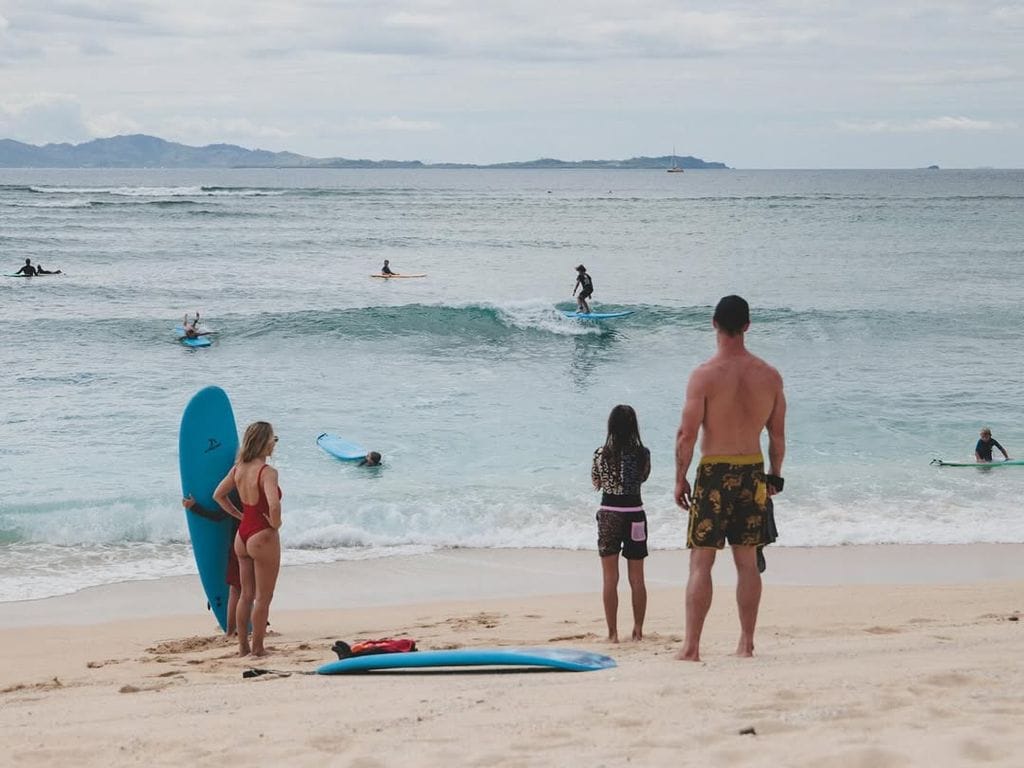 Chris Hemsworth y Elsa Pataky en sus vacaciones familiares en Fiyi