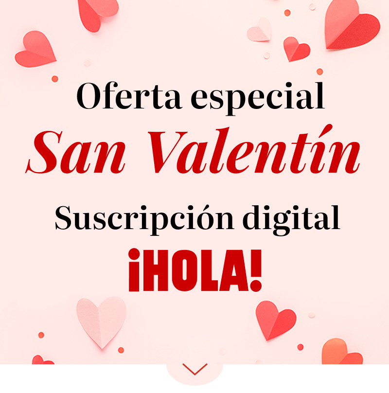 Creatividad suscripción San Valentín HOLA