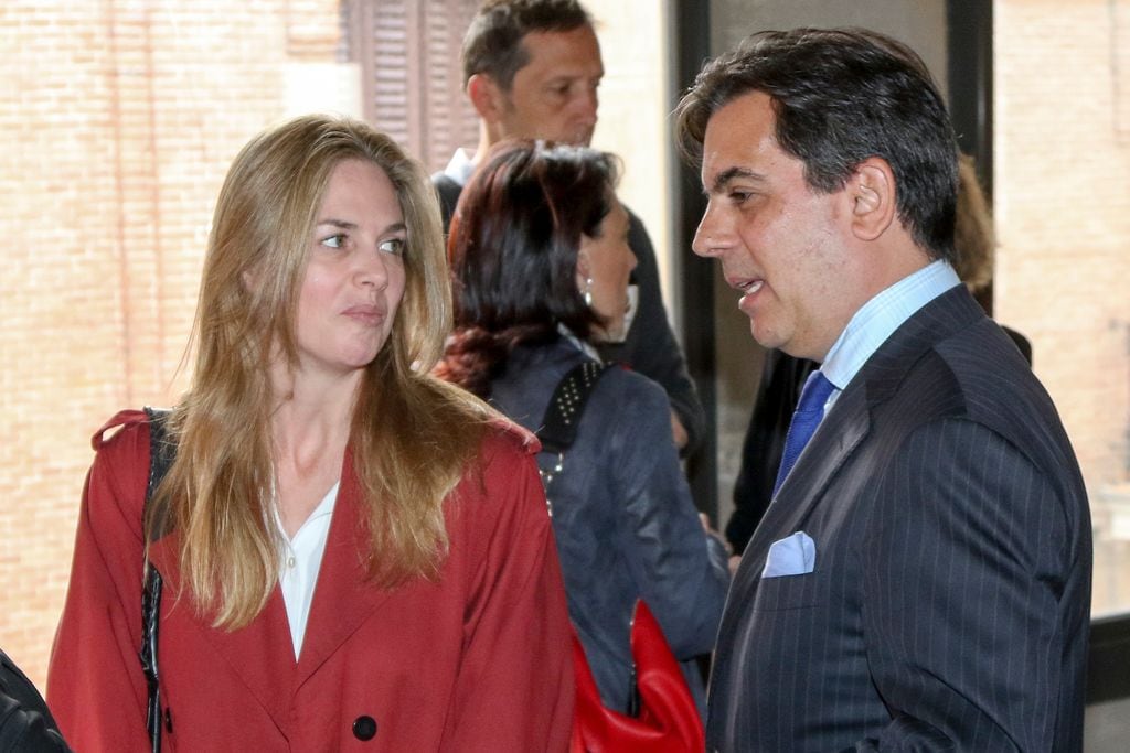 Genoveva Casanova y Gonzalo Vargas en mayo de 2019 en Madrid
