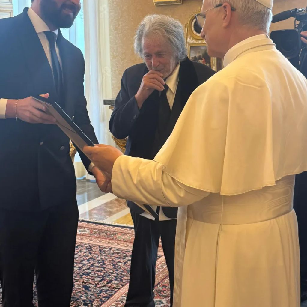 Al Pacino y el Papa