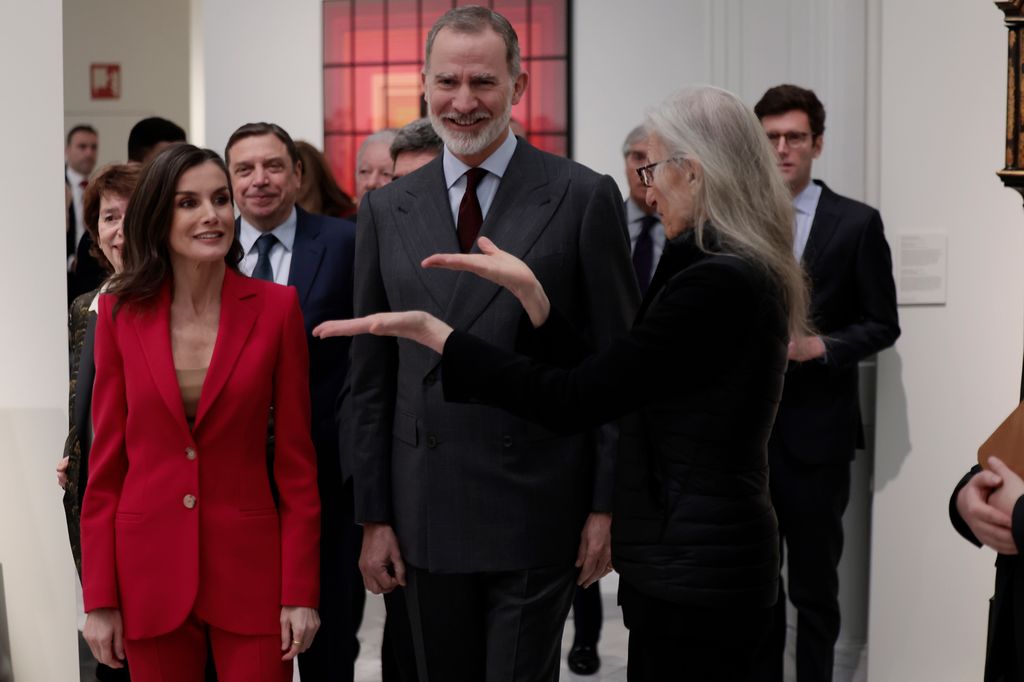 LOS REYES INAUGURAN LA EXPOSICIÃN DE SUS RETRATOS DE ANNIE LEIBOWITZ 