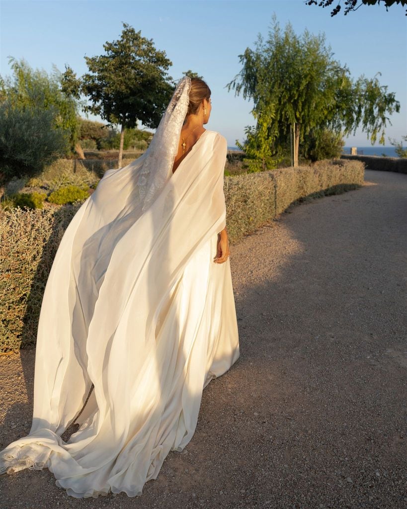 Vestido de novia de Carla, de Claudia Llagostera
