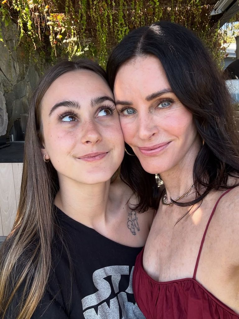Courteney Cox ha felicitado a su hija con dos adorables fotos