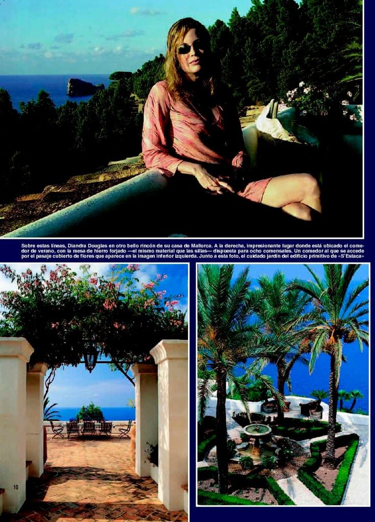 Diandra Douglas casa mallorca HOLA