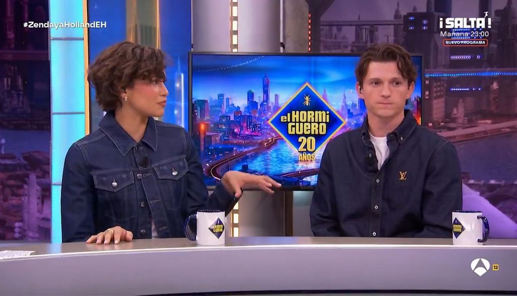 Tom Holland y Zendaya en 'El Hormiguero'