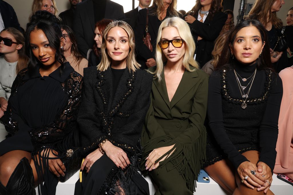 Temi Otedola, Olivia Palermo, Sabine Getty y Noor Fares 