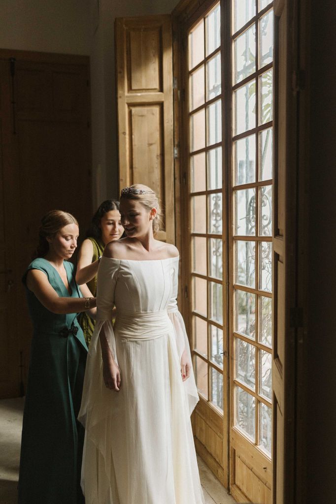 Vestido de novia de Inés Martín Alcalde