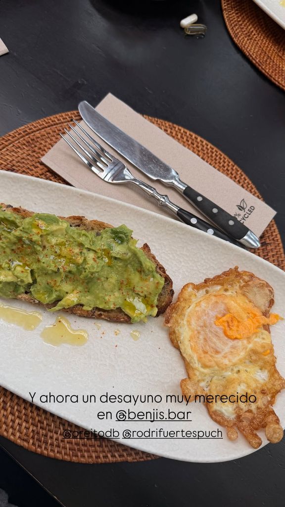 El desayuno que se tomó Marta tras su visita al médico