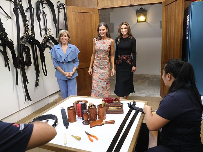 Doña Letizia y Rania de Jordania