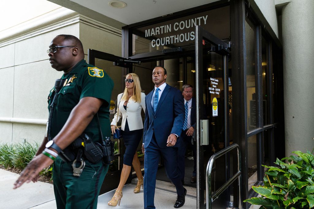 Vanessa Trump mostró una vez más su apoyo a Tiger Woods.