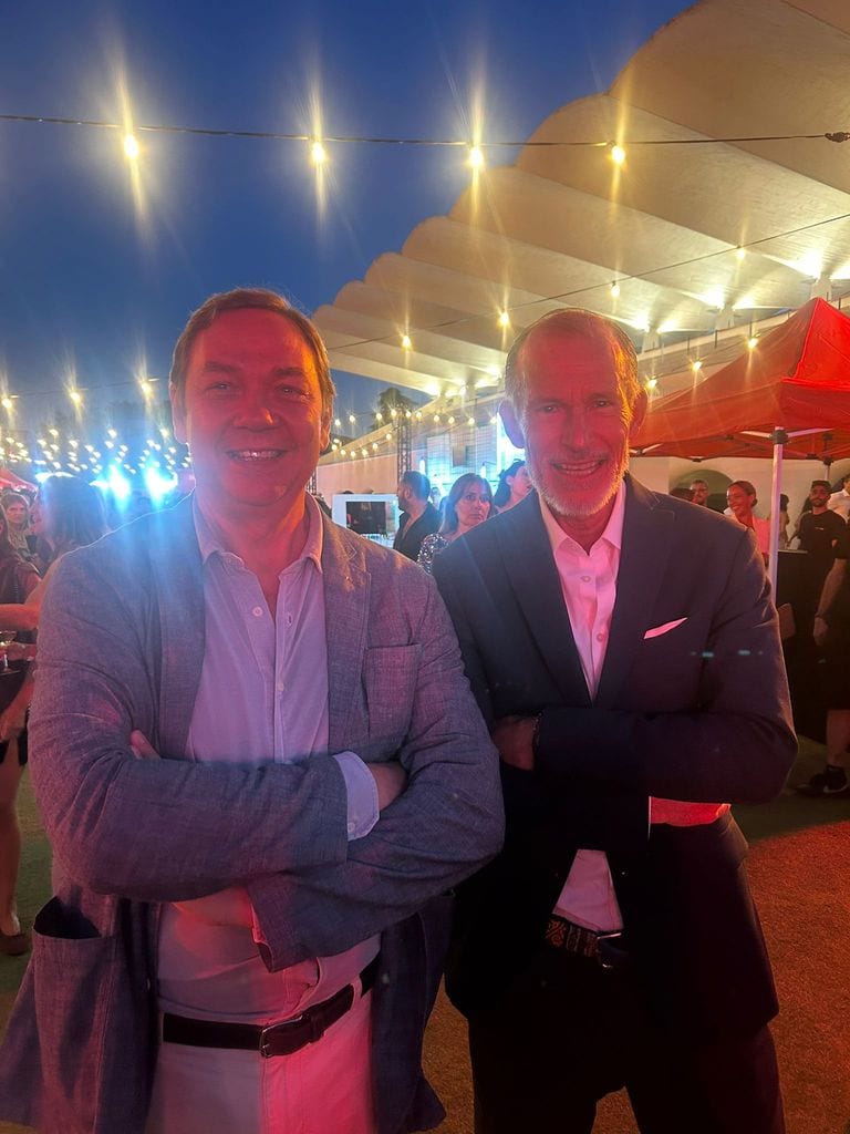Javier Junco y el príncipe Kyril de Bulgaria en los Premios GEN ¡H!
