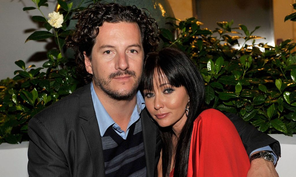 Shannen Doherty y su exmarido Kurt Iswarienko