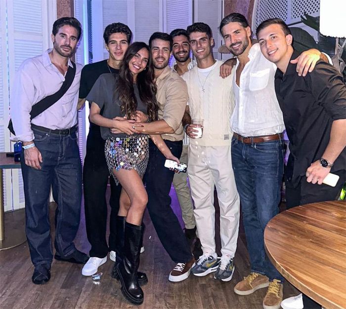Ana Moya y Atila Escolano en su cumpleaños