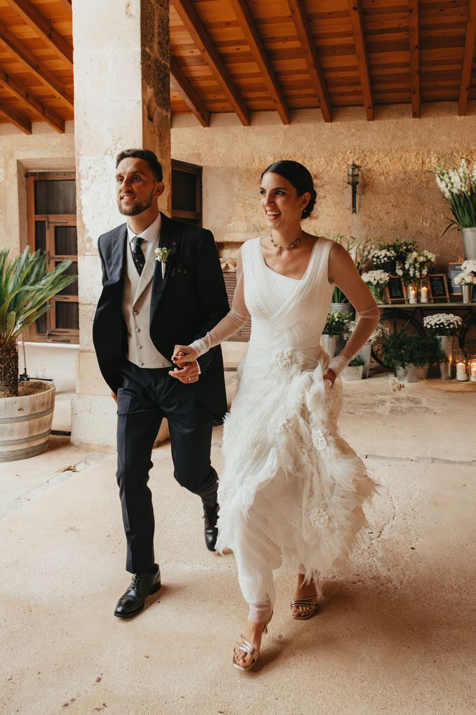 vestido de novia de Navascués