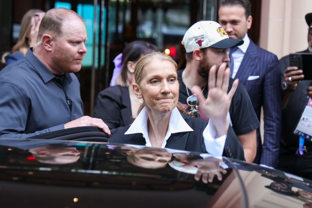 Celine Dion en Paris el 23 de julio de 2024