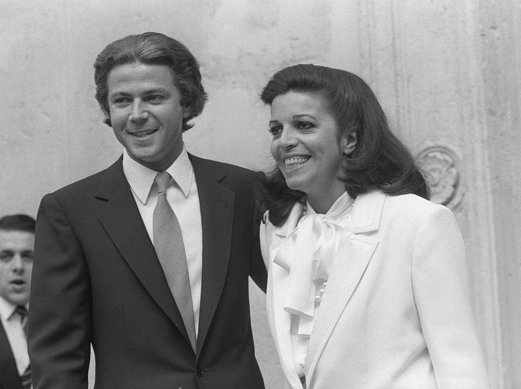 Christina Onassis con Thierry Roussel 