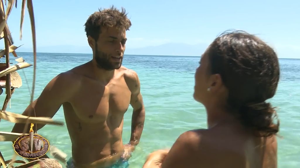 Montoya y Anita saltándose las normas en Supervivientes