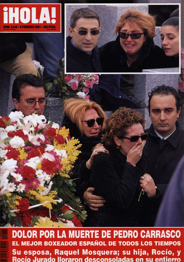 El dolor de Rocío Carrasco al despedirse de su padre hace 20 años