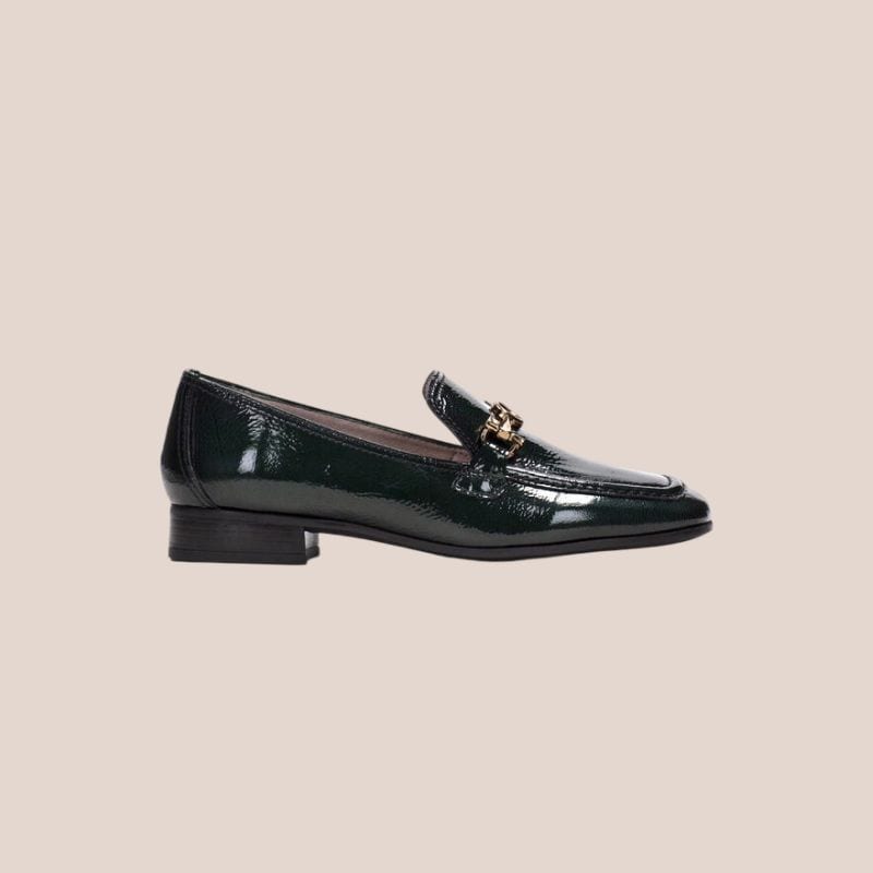mocasines de charol