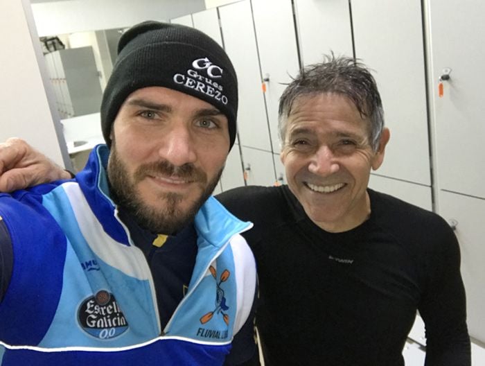 Saúl Craviotto y a su padre, dos campeones del piragüismo unidos por un mismo sueño