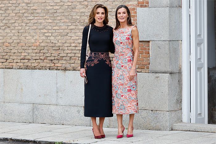 Doña Letizia y Rania de Jordania