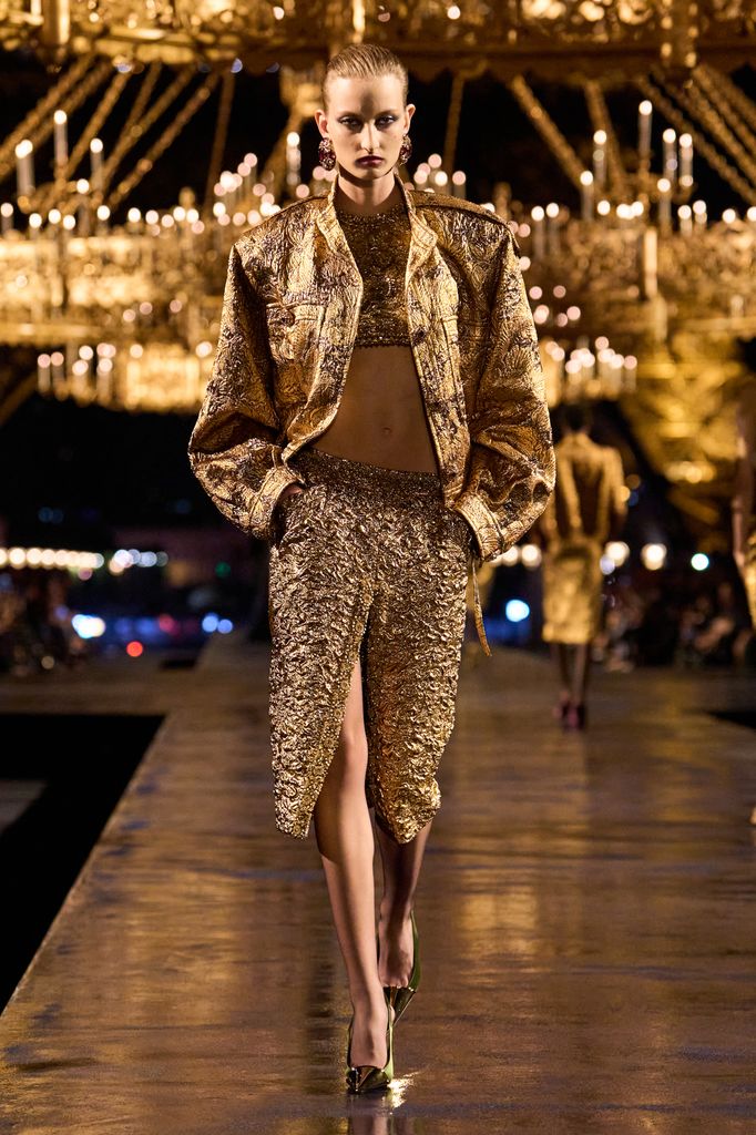 Paris Fashion Week: desfile de Saint Laurent (Primavera/Verano 2027)