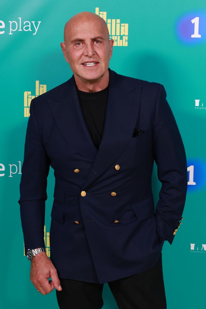 Kiko Matamoros at photocall for premiere tv show La familia de la tele in Madrid on Tuesday, 8 April 2025.