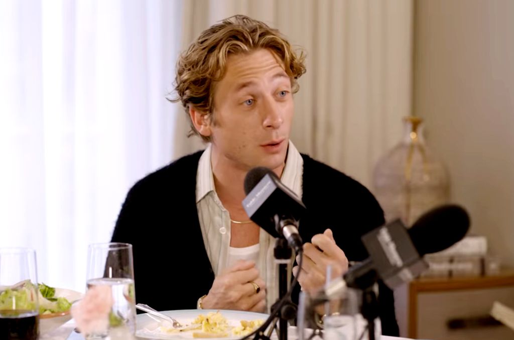 Allen White, durante su participación en el podcast británico Table Manners. 