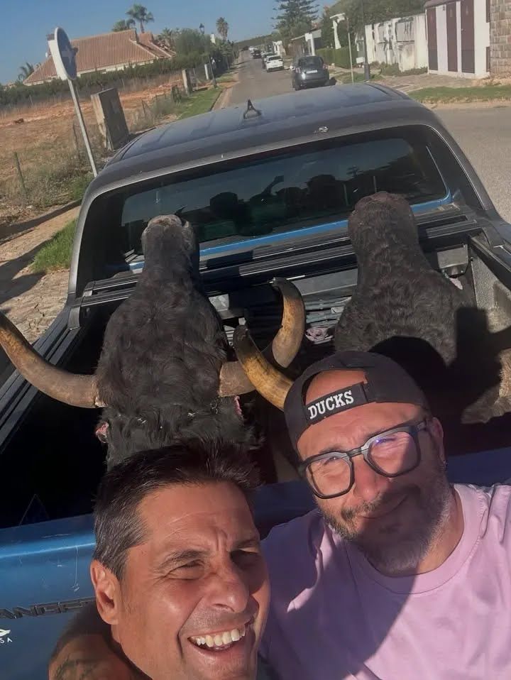 Fran Rivera junto a su hermano Kiko en Cantora
