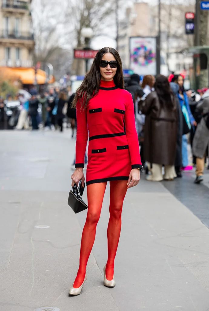 medias rojas