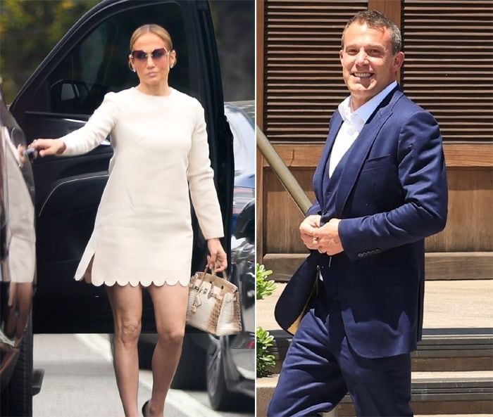 Jennifer y Ben llevaban sus alianzas