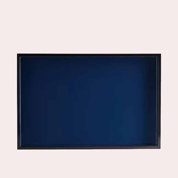 Bandeja decorativa Laca - Azul eléctrico 30 x 45 cm El Corte Inglés
