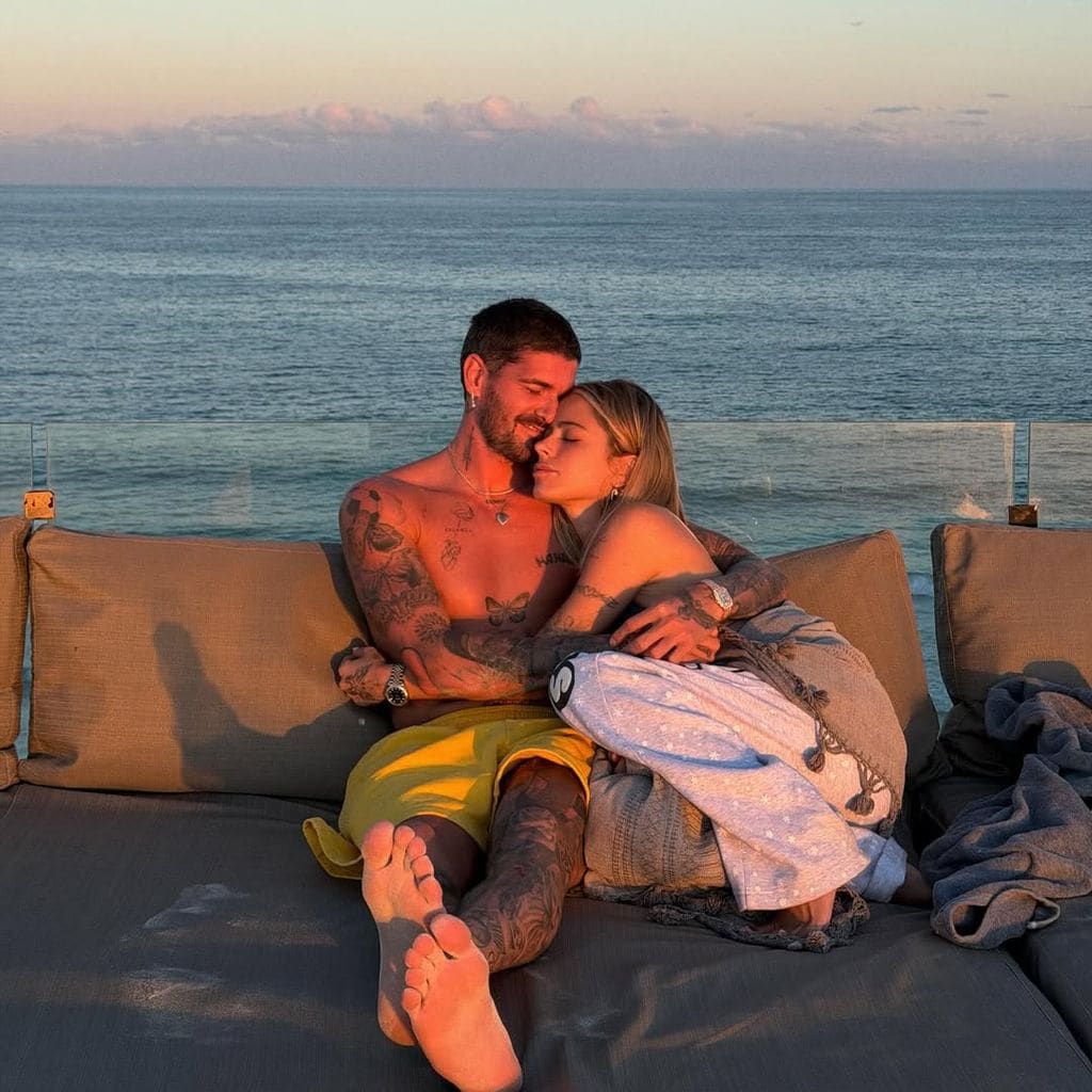 Rodrigo de Paul plasma su amor por Tini con un tatuaje diseñado por ella 
