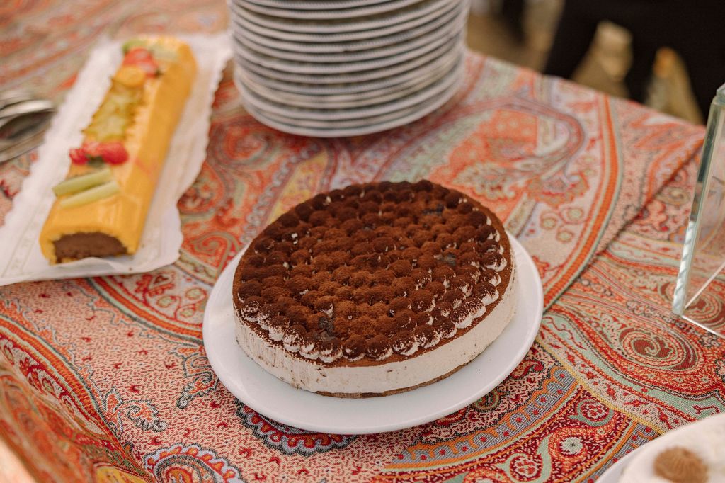 Tartas de boda tiramisú