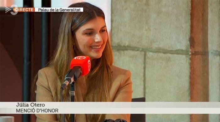 Candela, hija de Julia Otero