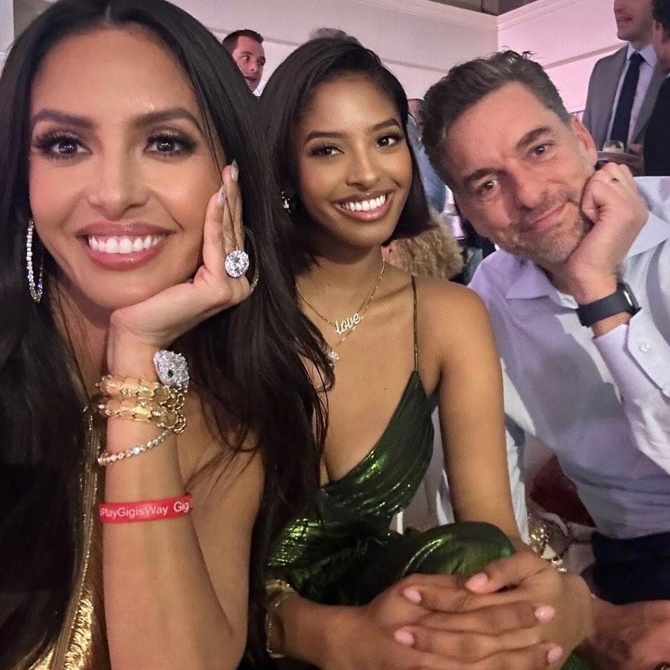 La felicitación de Pau Gasol a la hija de Kobe Bryant por su 23 cumpleaños