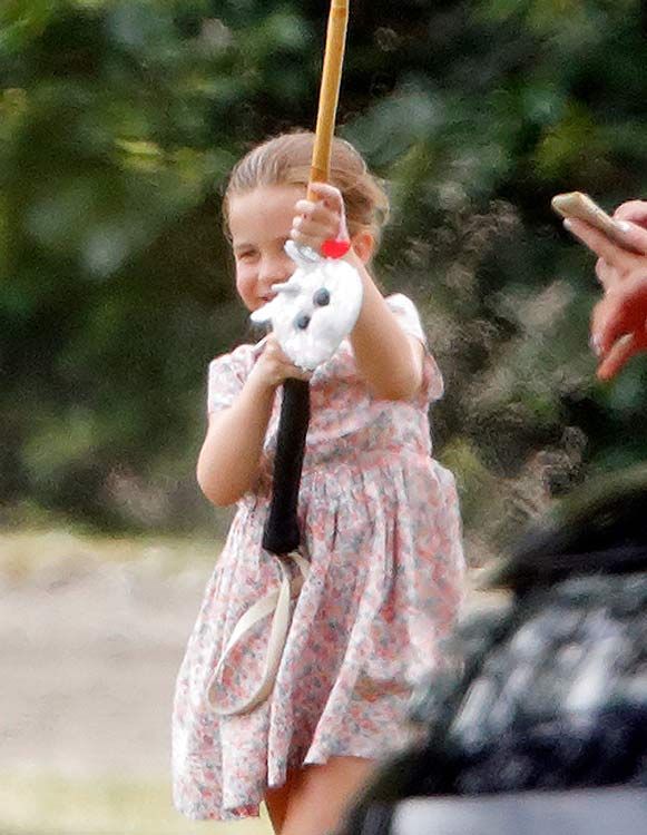 La princesa Charlotte cree en los unicornios