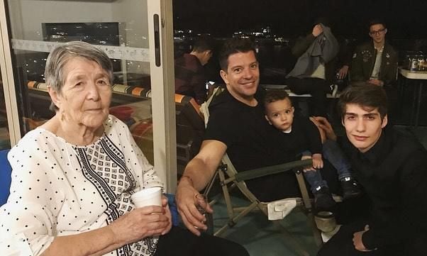 Yahir y su hijo Tristán