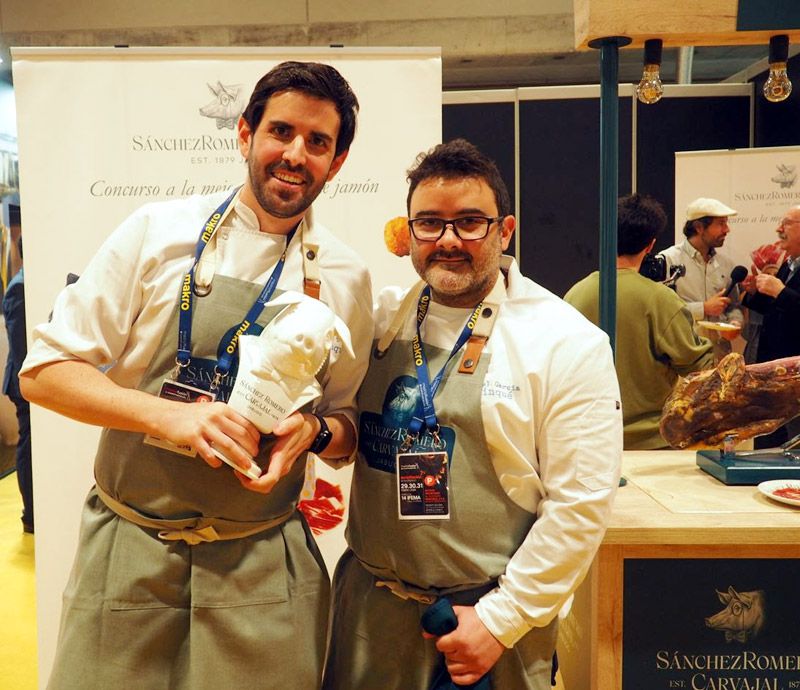los Chefs Carlos Griffo y Miguel García, del restaurante Quinqué