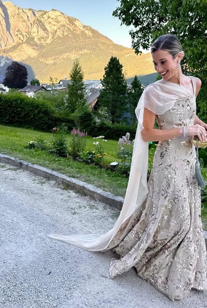 El modelo de noche que eligió Inés de Cominges