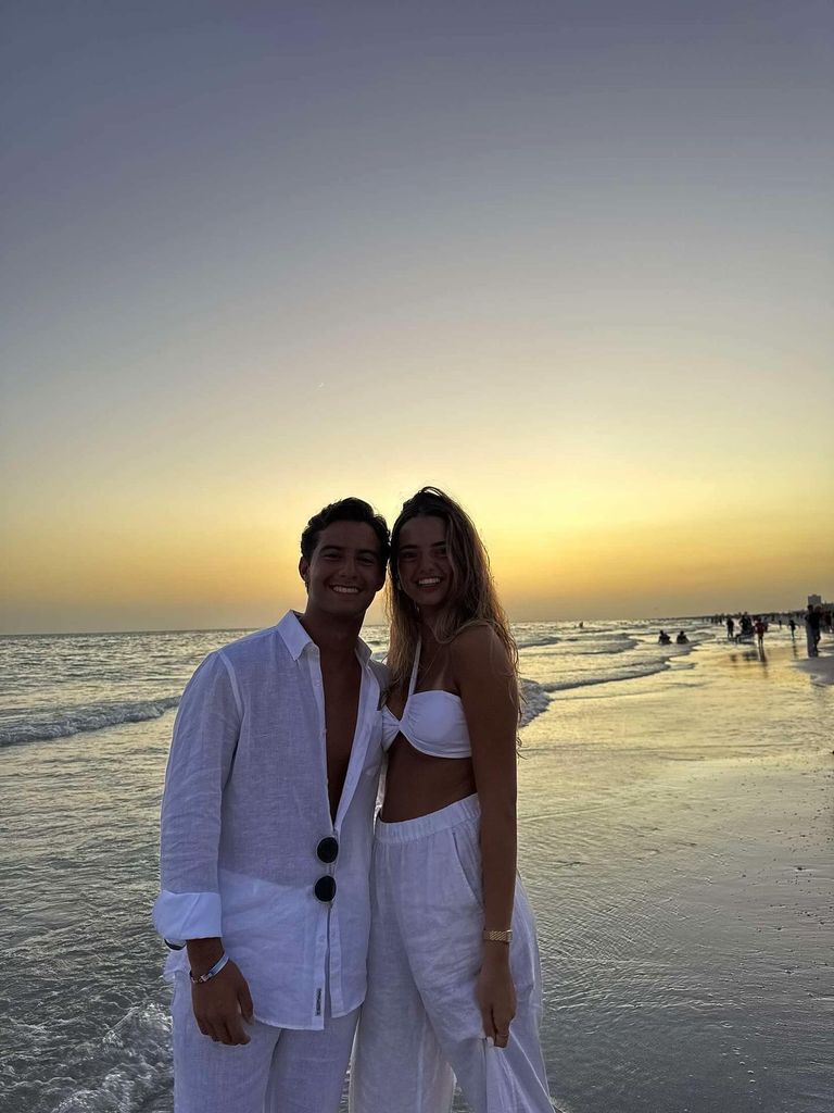 Oriana Lander está contenta en su relación